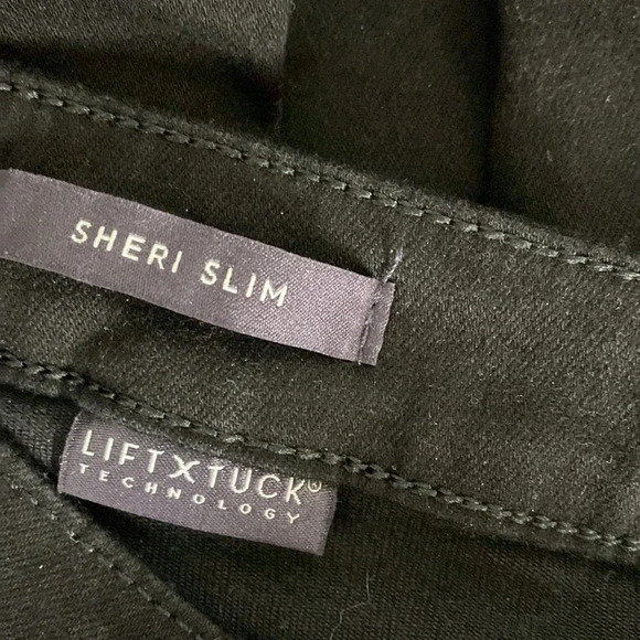 NYDJ Black Slim Lift Tuck Jeans - Picture 5 of 10